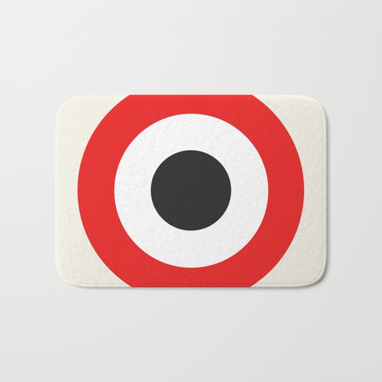 Bullseye Bath Mat