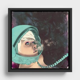 Bodies in Space: Phase Change Framed Canvas