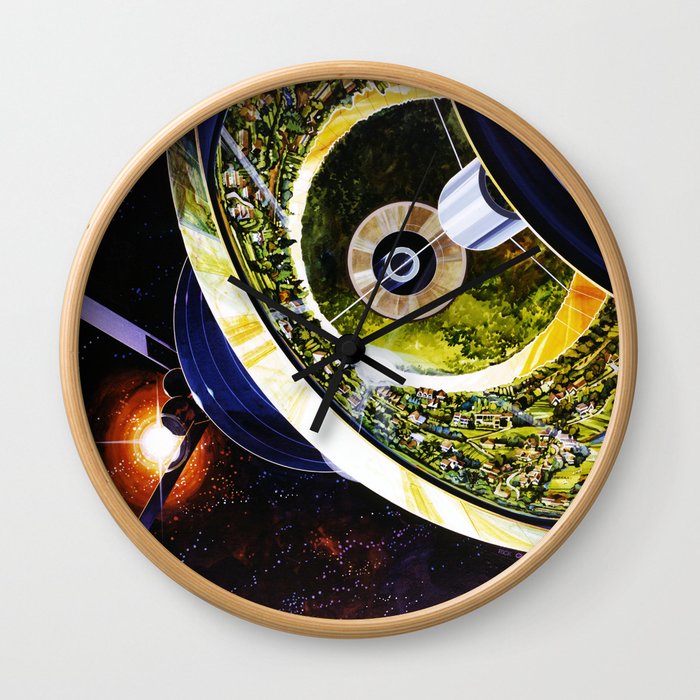 Cutaway View, Bernal Sphere Wall Clock