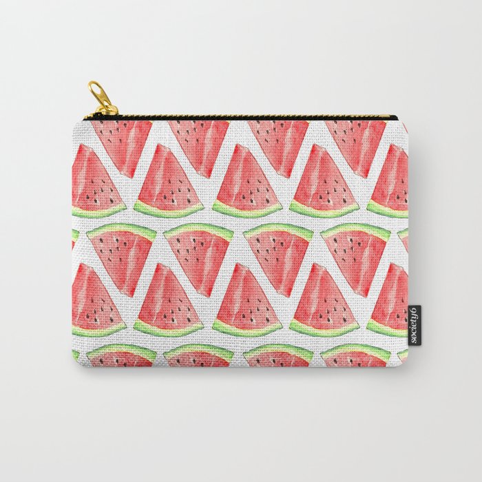 Watermelon Red Piece Carry-All Pouch