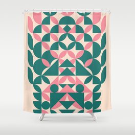 926// MASH (tropical) 3 of 8 Shower Curtain