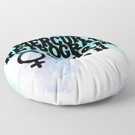 Mercury Retrograde Made Me Do It Floor Pillow