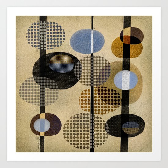 OVALS Art Print
