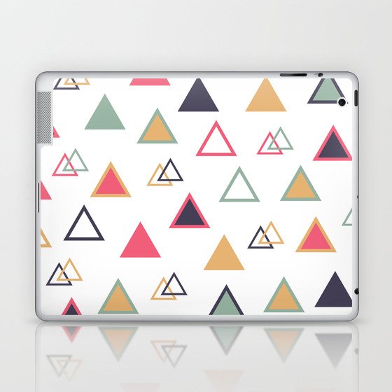 Lovely Triangles  Laptop & iPad Skin