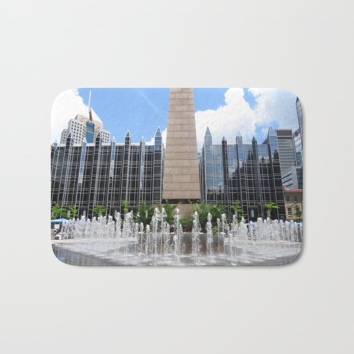 Concrete, Glass, and Water: PPG Plaza in Pittsburgh 21 Bath Mat