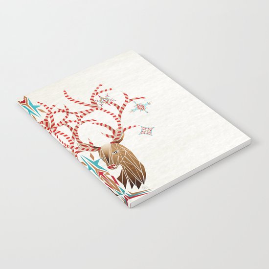 christmas deer Notebook