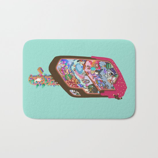 Icecream pop Bath Mat