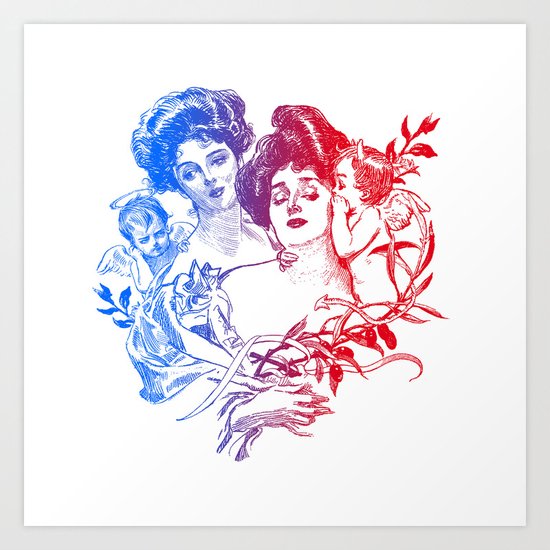 Little Whispers Art Print