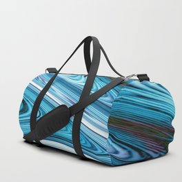 Flowing Blue Layers Duffle Bag