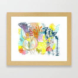you are an amazing soul. Framed Art Print