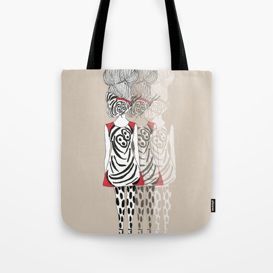 Butterfly Girl Tote Bag