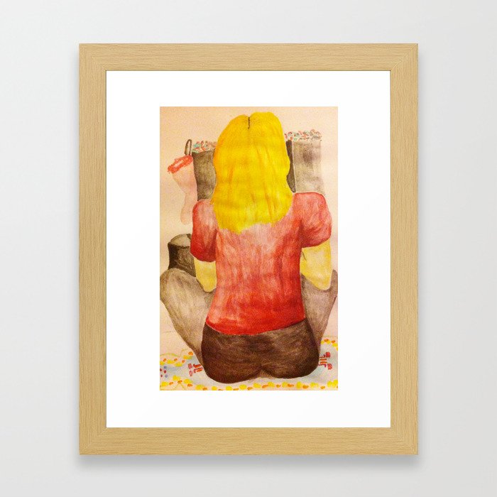 Blondie Framed Art Print