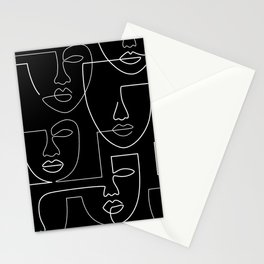 Face Forms Stationery Card