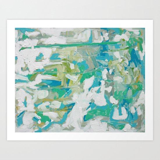 Cool Water Art Print