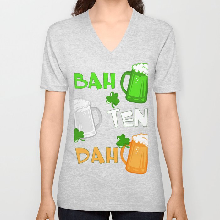 Bah Ten Dah V Neck T Shirt