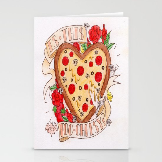 Can I Have a Pizza You? Stationery Cards