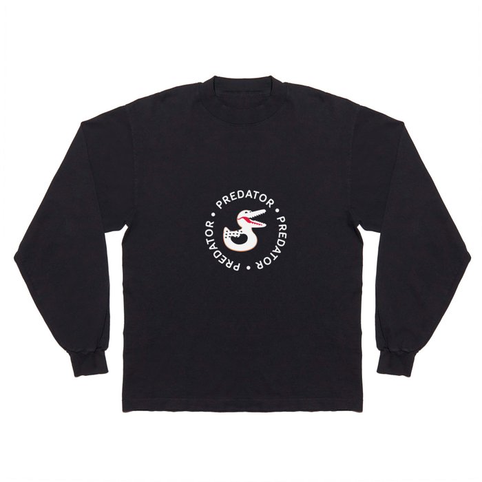 Black Long Sleeve Shirt | Predator Logo