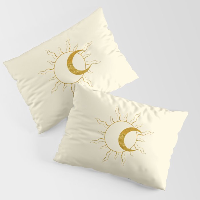 Sun and Moon Pillow Sham