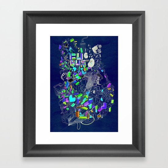Cubus Framed Art Print