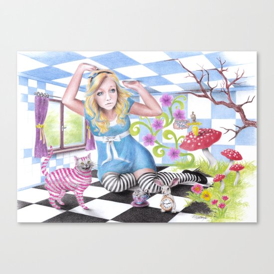 Alice | ENDOvisible Canvas Print