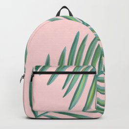 Pink Palms Tropical Vibes Backpack