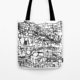 deconstructed knit Tote Bag