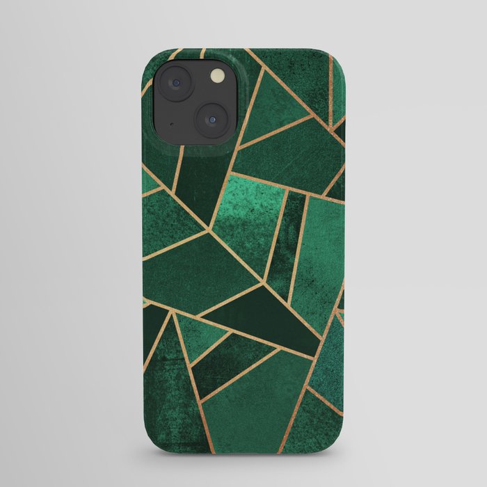 Emerald and Copper iPhone Case