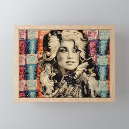 Dolly Framed Mini Art Print