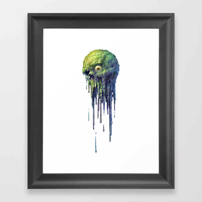Slime Ball Framed Art Print