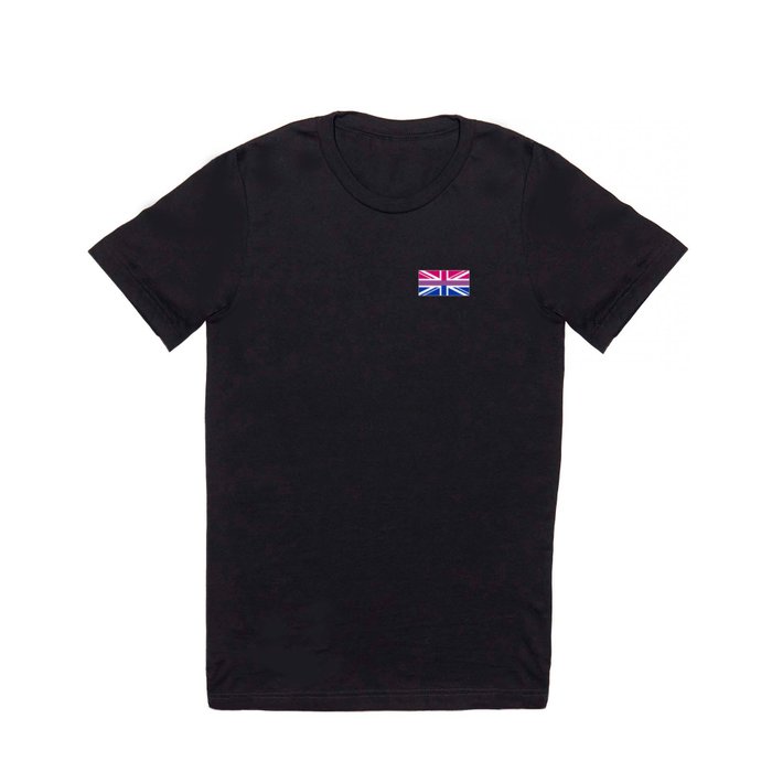 Gay Pride LGBT Bisexual Bi GB UK Union Jack Flag design T Shirt by