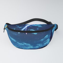 Anime Girl watching the stars Fanny Pack