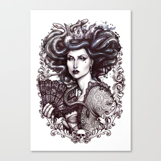 MEDUSA IMPERATRIX MUNDI Canvas Print