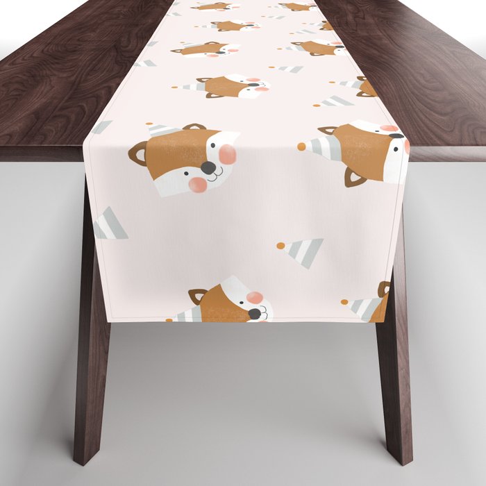 Party Fox Table Runner