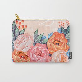 Welcome Hummingbird Carry-All Pouch