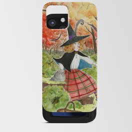 Amelia, the witch. iPhone Card Case