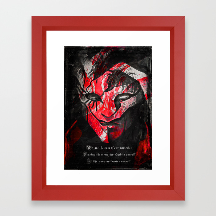Ergo Proxy Anime Framed Art Print By Syanart Society6