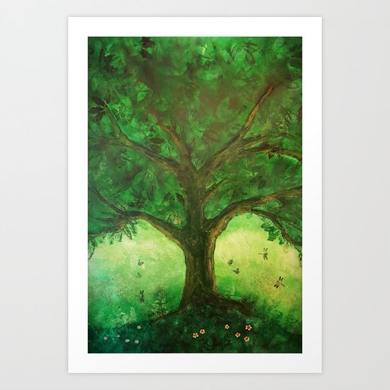 Dreaming of summer Art Print