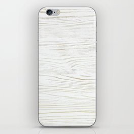 Gray Wood iPhone Skin