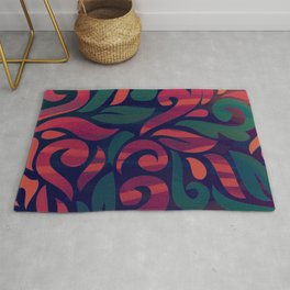 VINTAGE FLORAL Rug