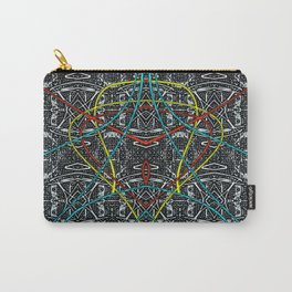 Yoga Z Carry-All Pouch | Vibrationalfrequency, Kaleidoscope, Abstract, Pattern, Vibration, Geometric, Frequencypaintings, Graphicdesign, Beautiful, Digitalart 