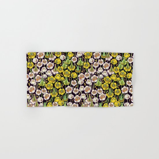 waterlily pattern Hand & Bath Towel