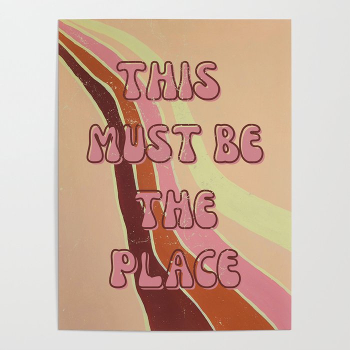 This Must Be The Place Poster