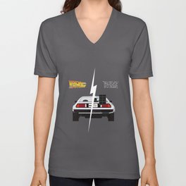 Back to the future / Delorean DMC-12 V Neck T Shirt