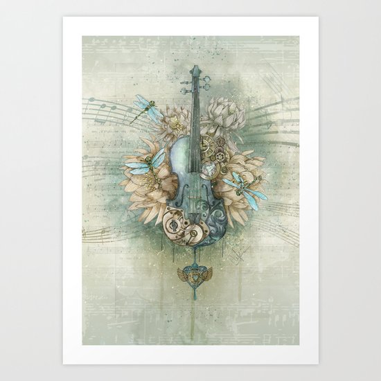 Analog Sound Art Print