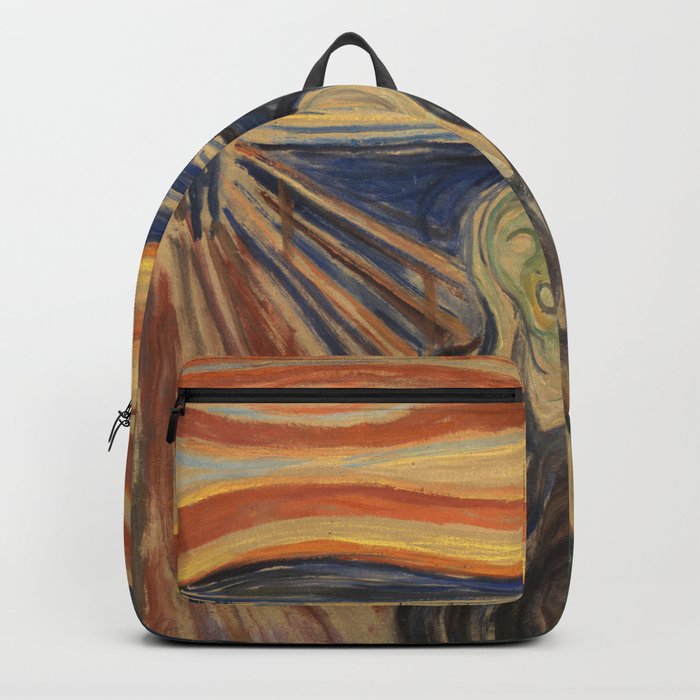 The Scream by Edvard Munch Backpack