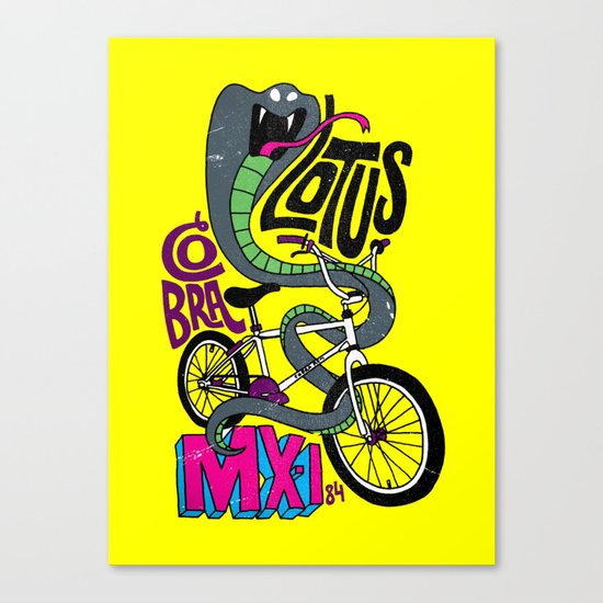 Lotus BMX Canvas Print