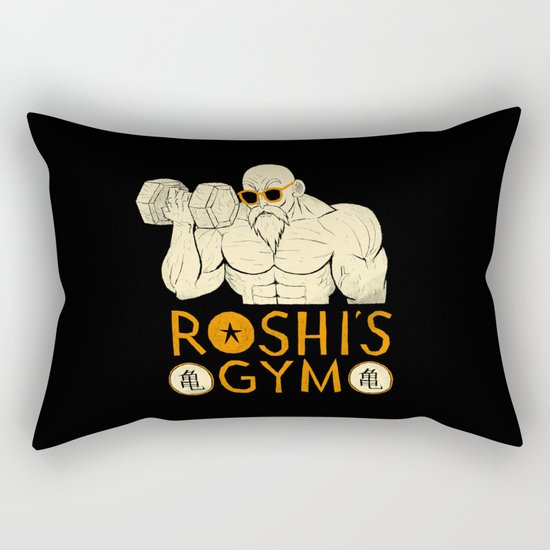 roshi's gym Rectangular Pillow