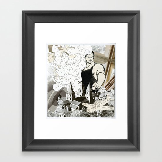 Ste. Foy Conques Framed Art Print