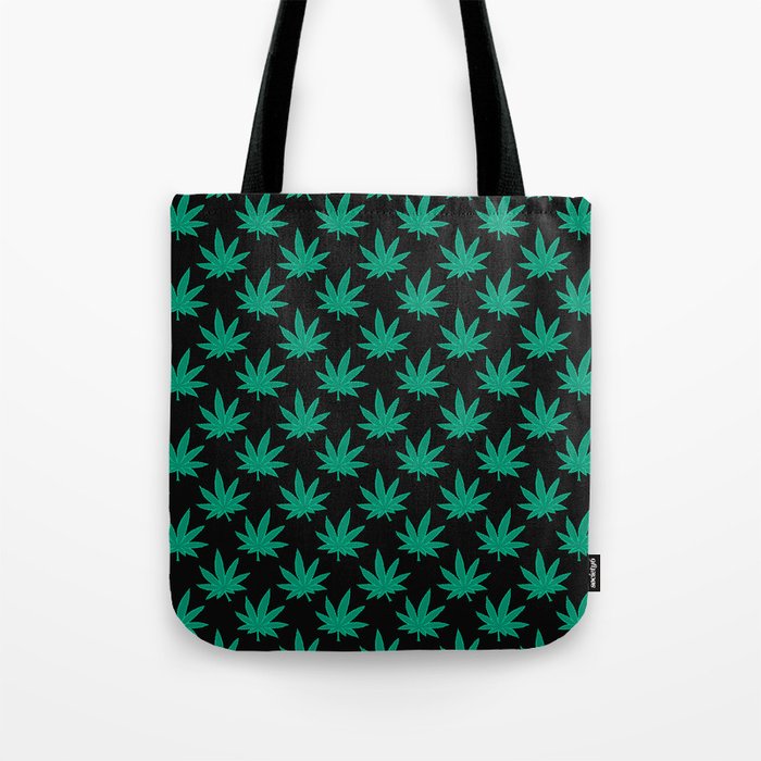 Weed Pattern 420 Tote Bag