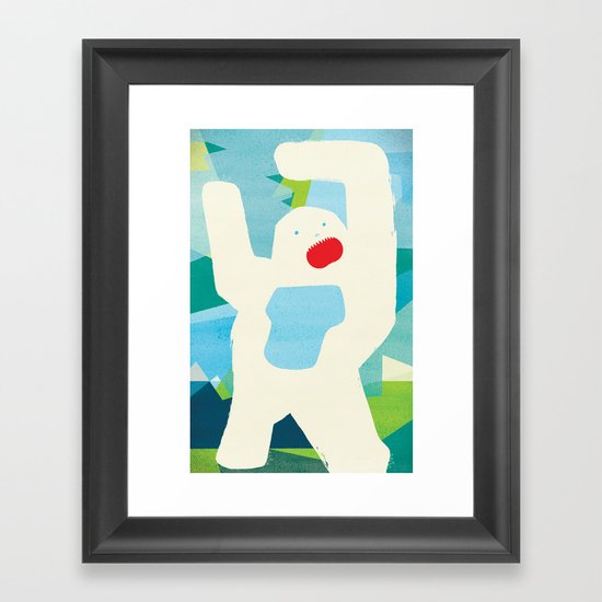 Abominable Framed Art Print